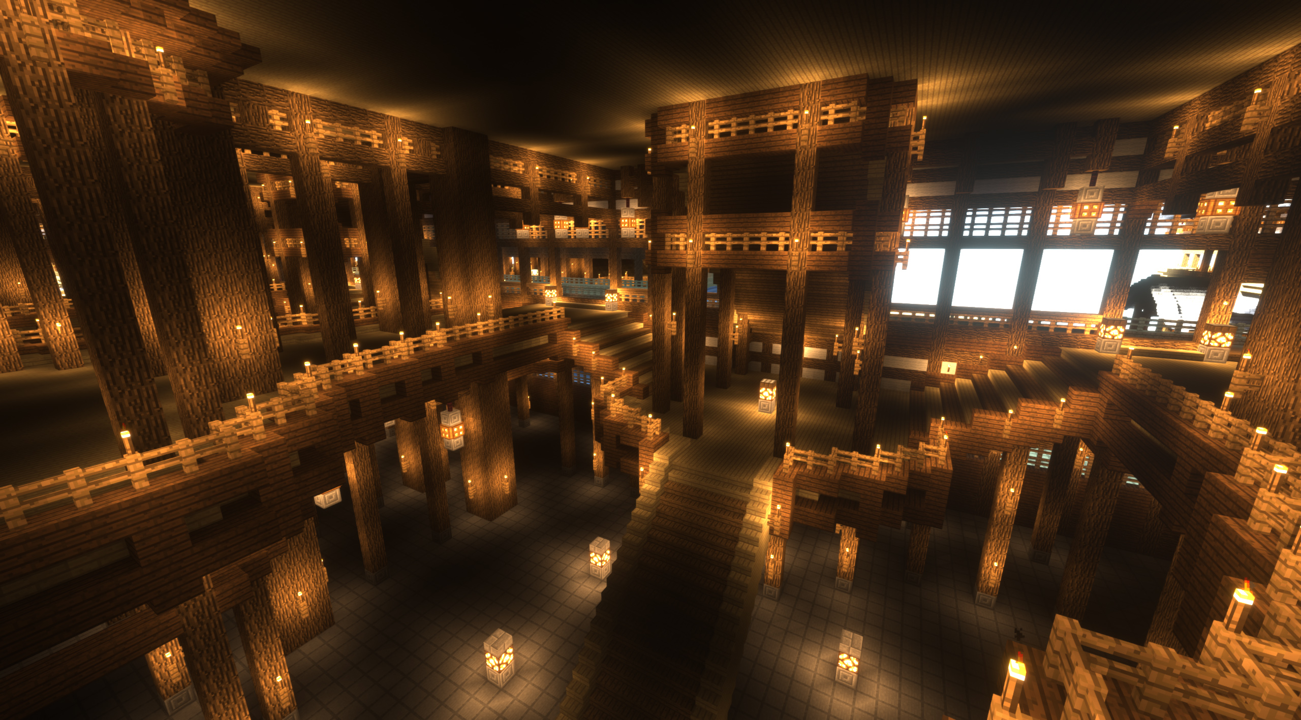 【心得】建築-天海門 *圖片炸彈注意* @Minecraft 我的世界(當個創世神) 哈啦板 - 巴哈姆特